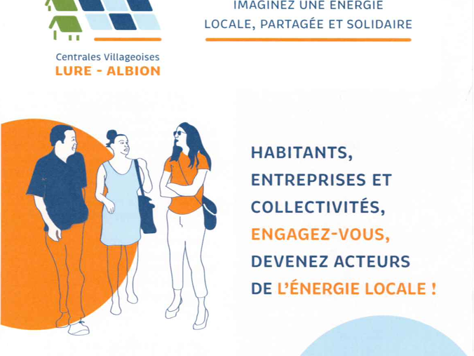 Habitants, entreprises et collectivit�s, engagez vous, devenez acteurs de l'�nergie locale!