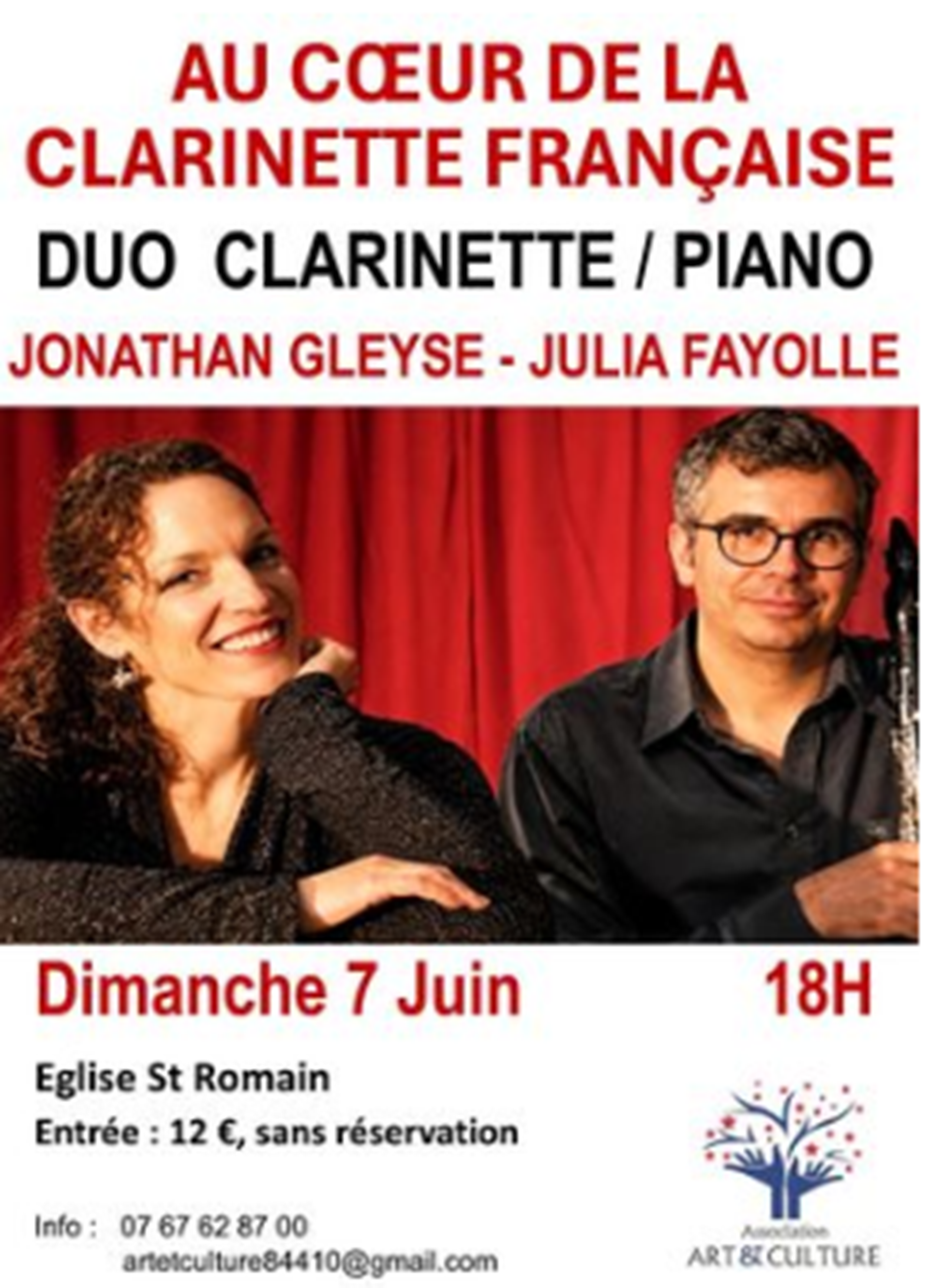 Concert Clarinette et Piano