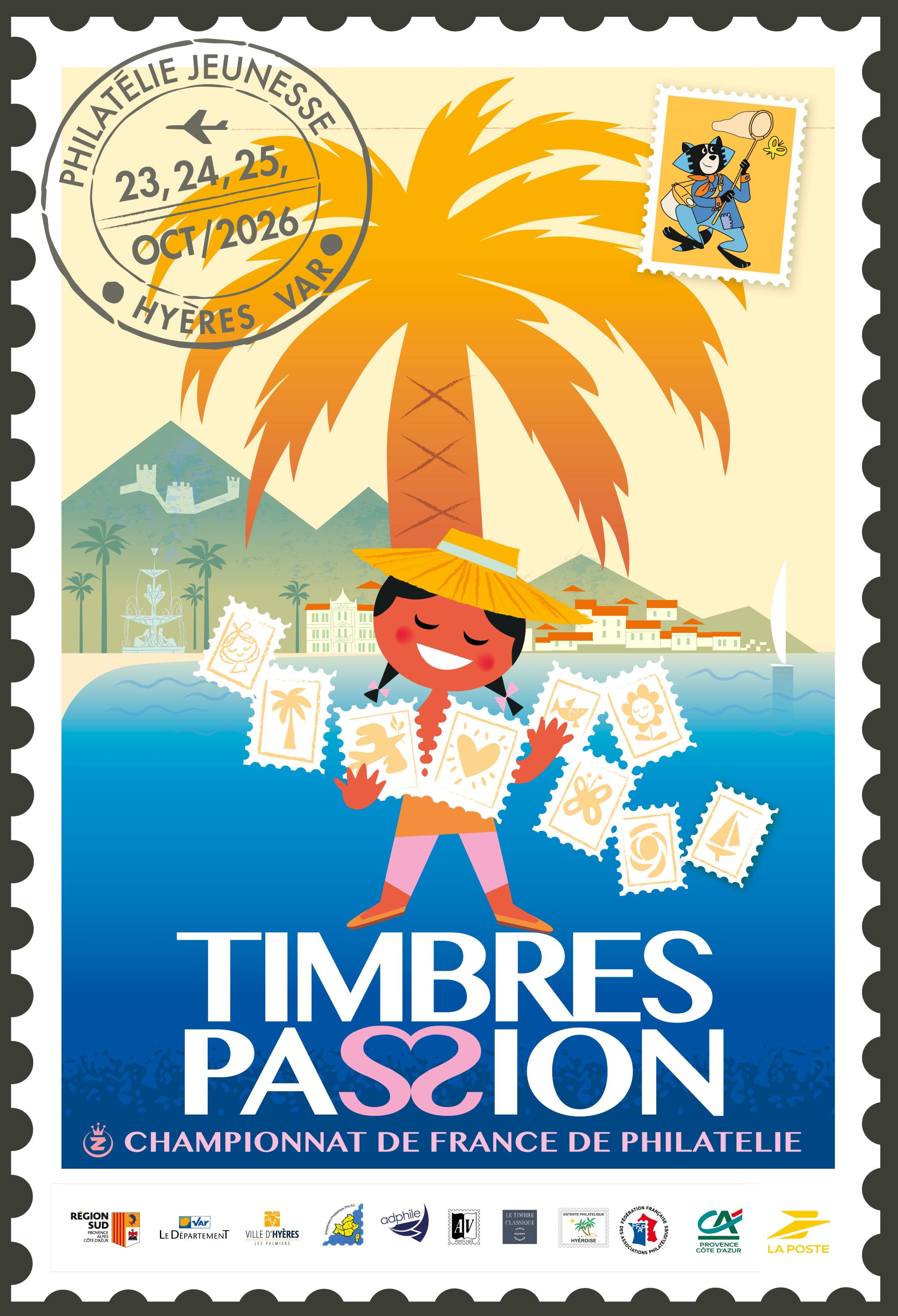 Timbres Passion 2026 � Hy�res - Championnat National de Philat�lie Jeunes et Adultes