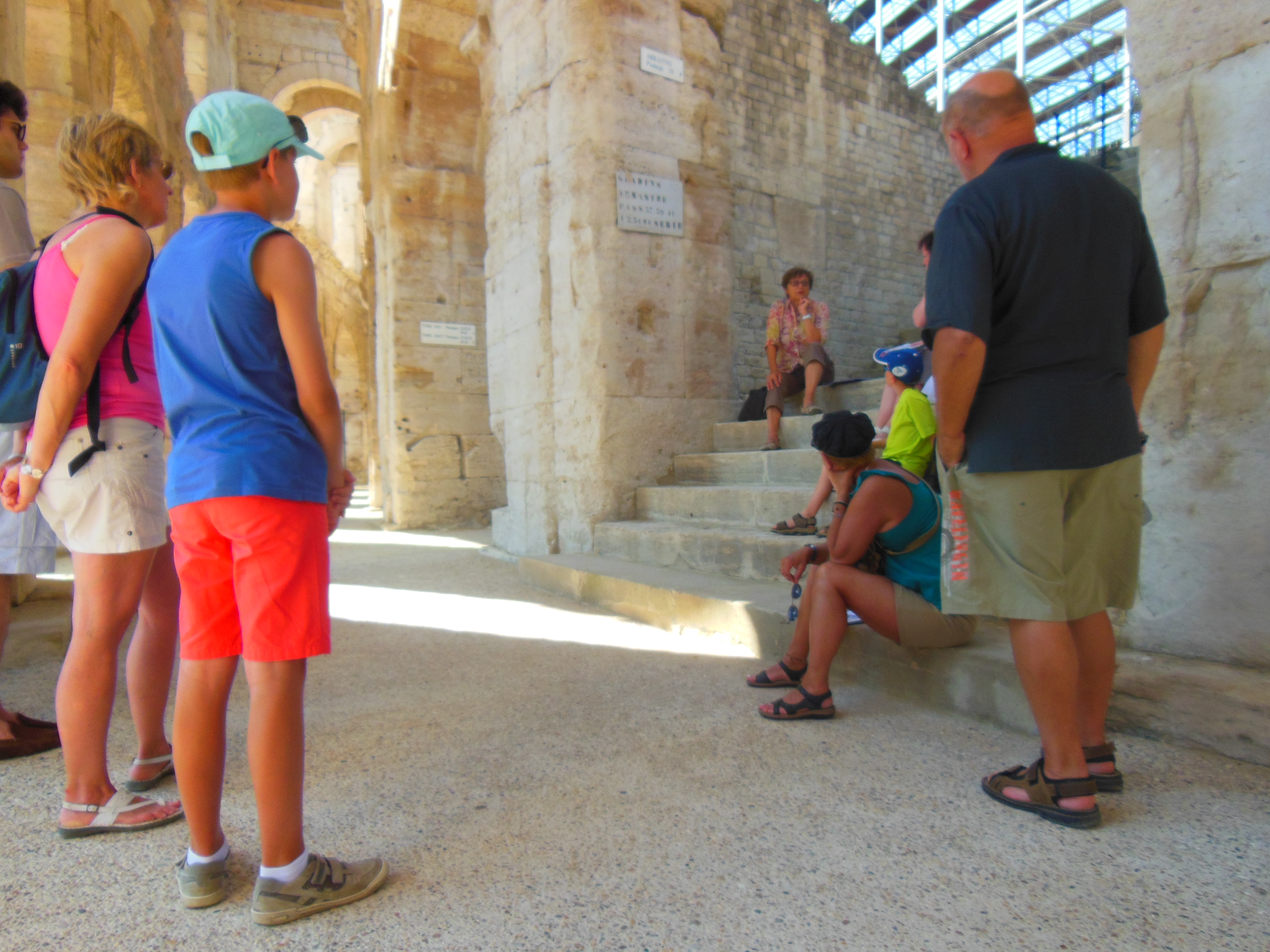 Visite flash de l'Amphith��tre (les ar�nes)