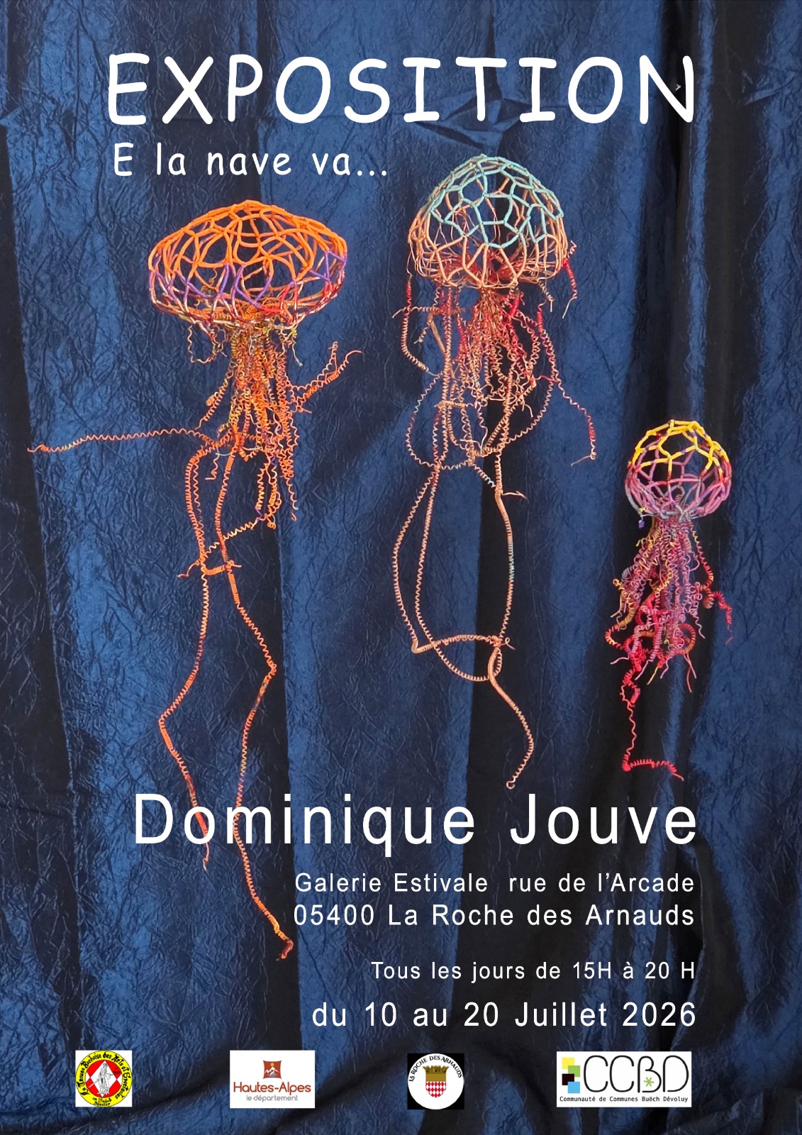 Galerie estivale Rochoise - Exposition Dominique Jouve