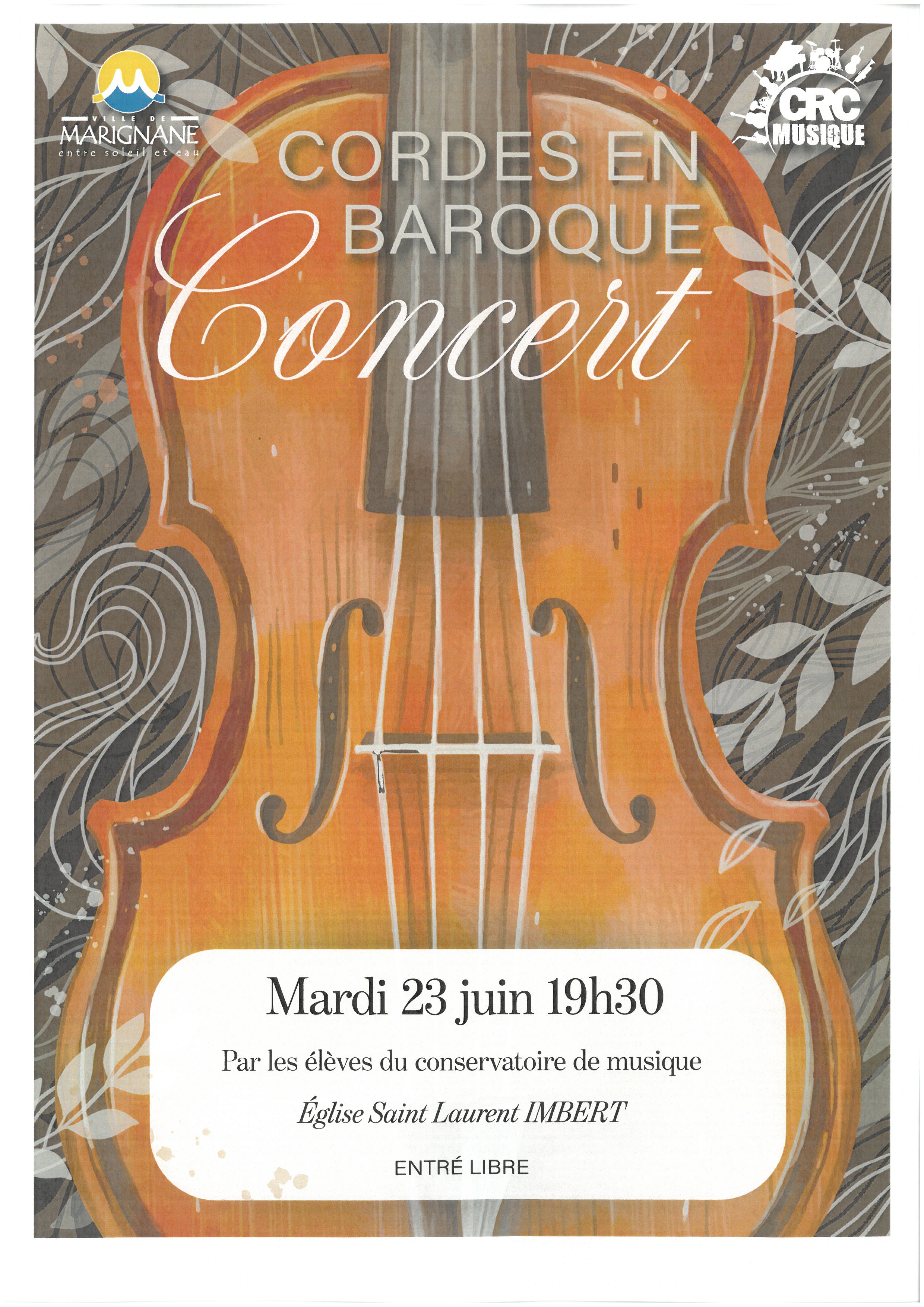 Concert : Cordes en baroque