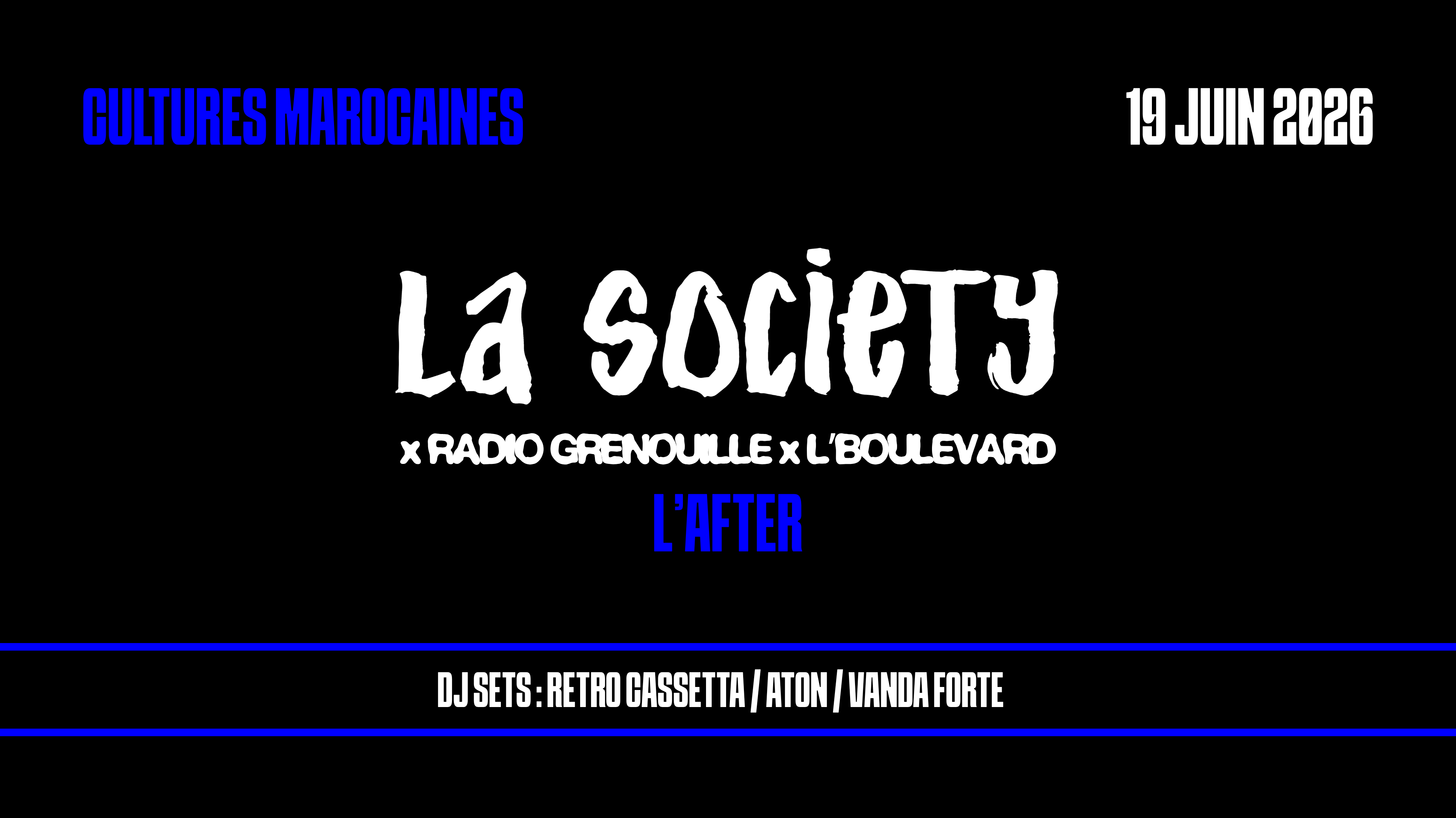 After - la Society x radio Grenouille x L'Boulevard