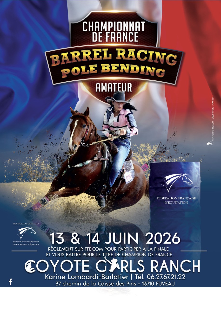 Championnat de France Barrel Racing Pole Bending Amateur