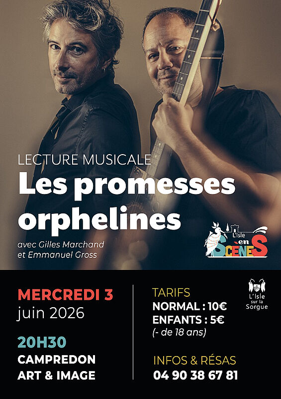 Lecture musicale : Les Promesses Orphelines