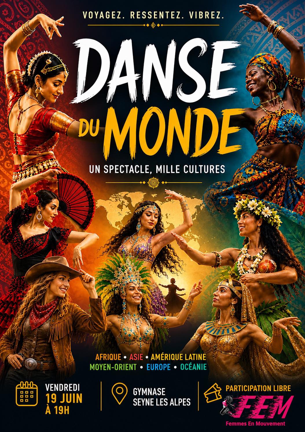 Spectacle Danse du monde