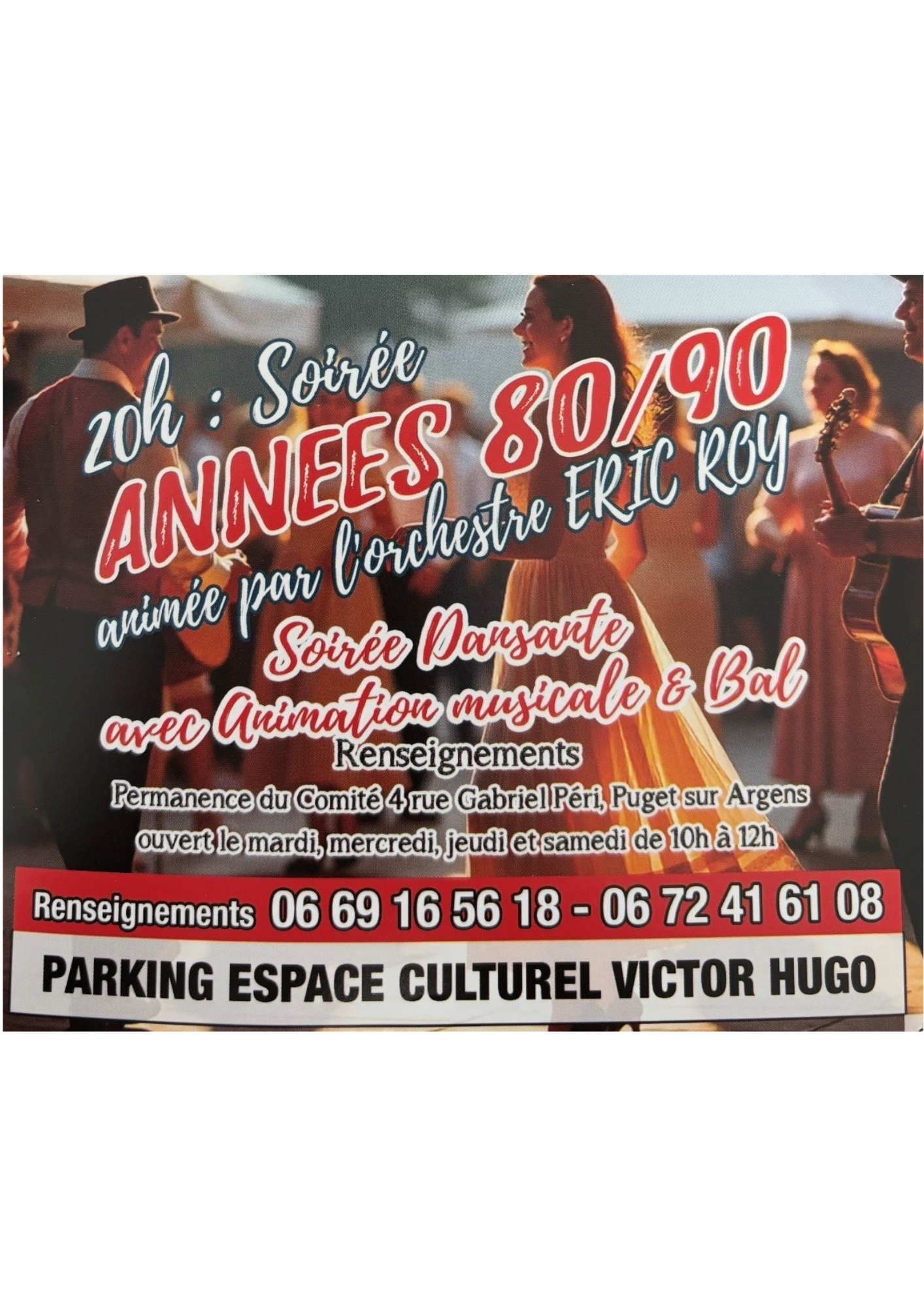 Soir�e Ann�es 80/90
