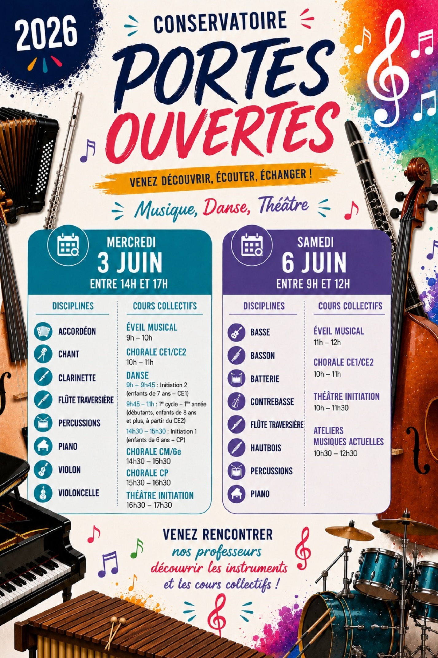 Portes ouvertes du Conservatoire municipal