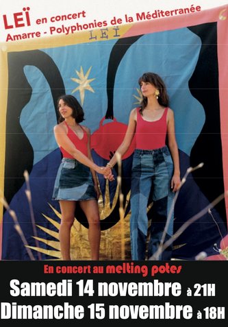Concert : Lei -amarres, polyphonies m�diterran�ennes