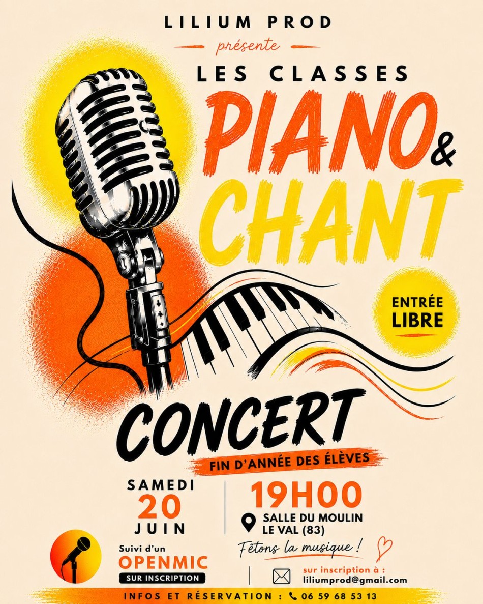 Concert piano & chant