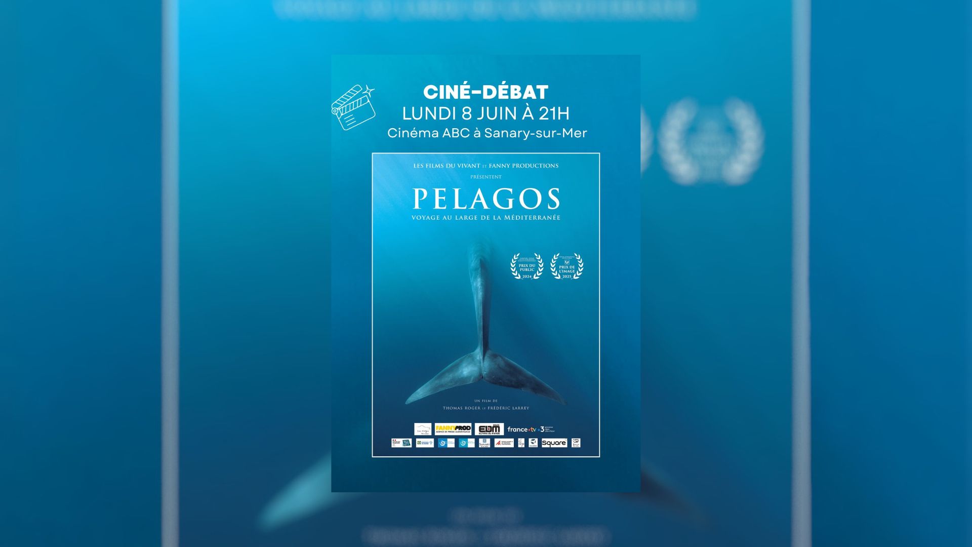 Cin�-D�bat : Pelagos, voyage au large de la m�diterran�e