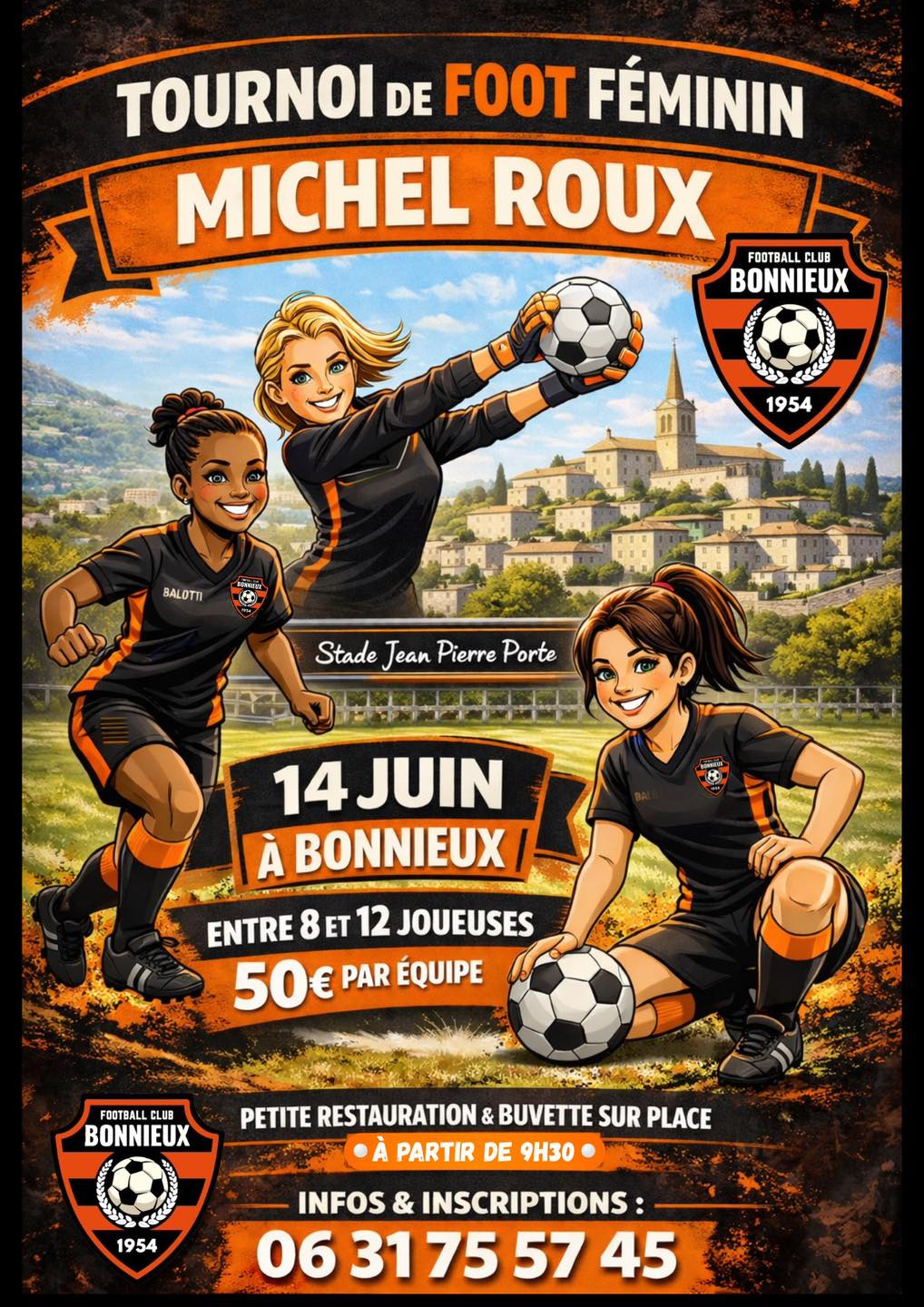 Tournoi de Foot F�minin