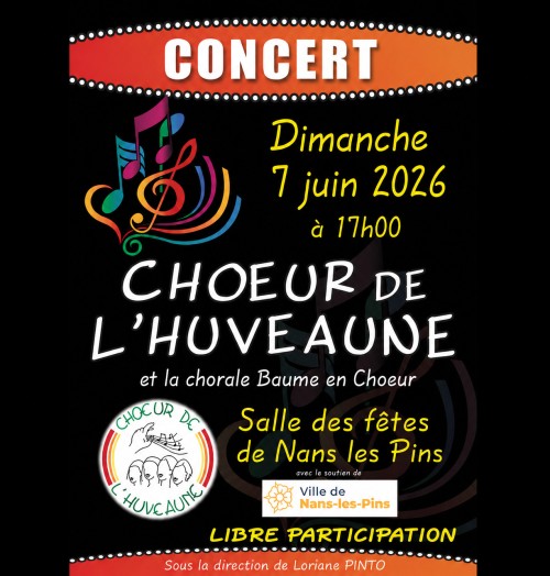 Concert : Choeur de l'Huveaune et la chorale Baume en coeur