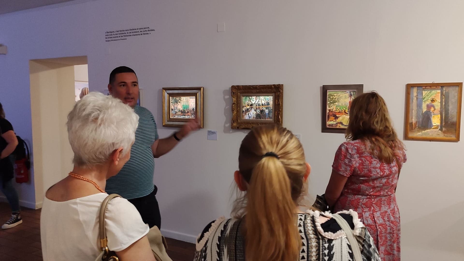 Visite souvenirs, souvenirs au mus�e Ziem
