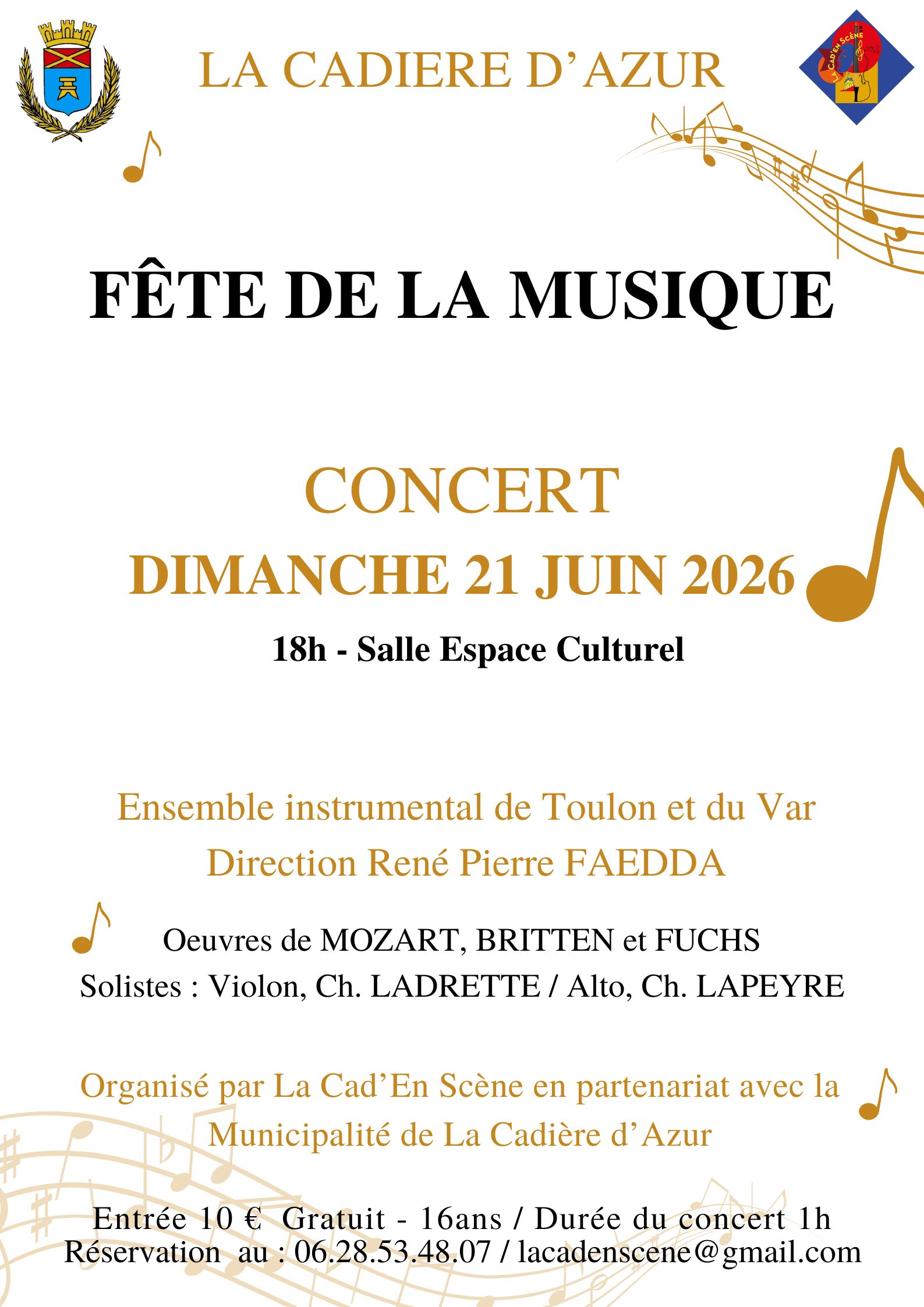 Concert classique pour la F�te de la Musique