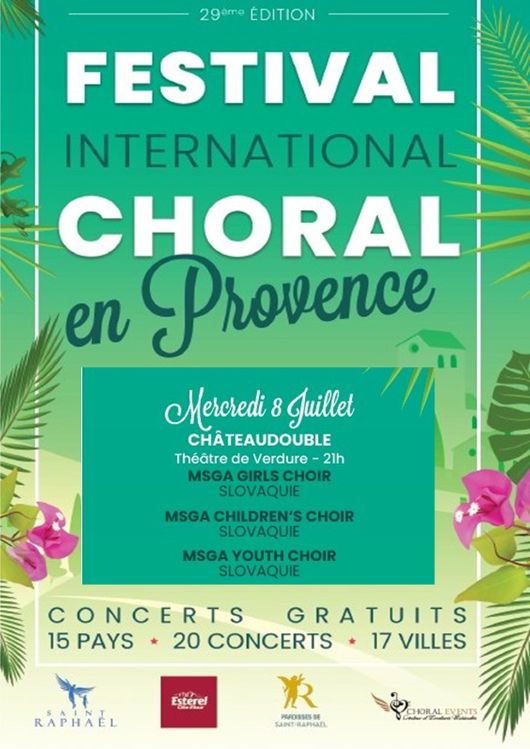 Festival international choral en provence
