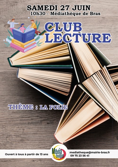 Club de lecture : th�me Folie (� partir de 13 ans)