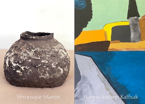 Exposition : V�ronique Martin et Hanns-Jochen Kaffsack - sculptures et peintures | Art et Vin