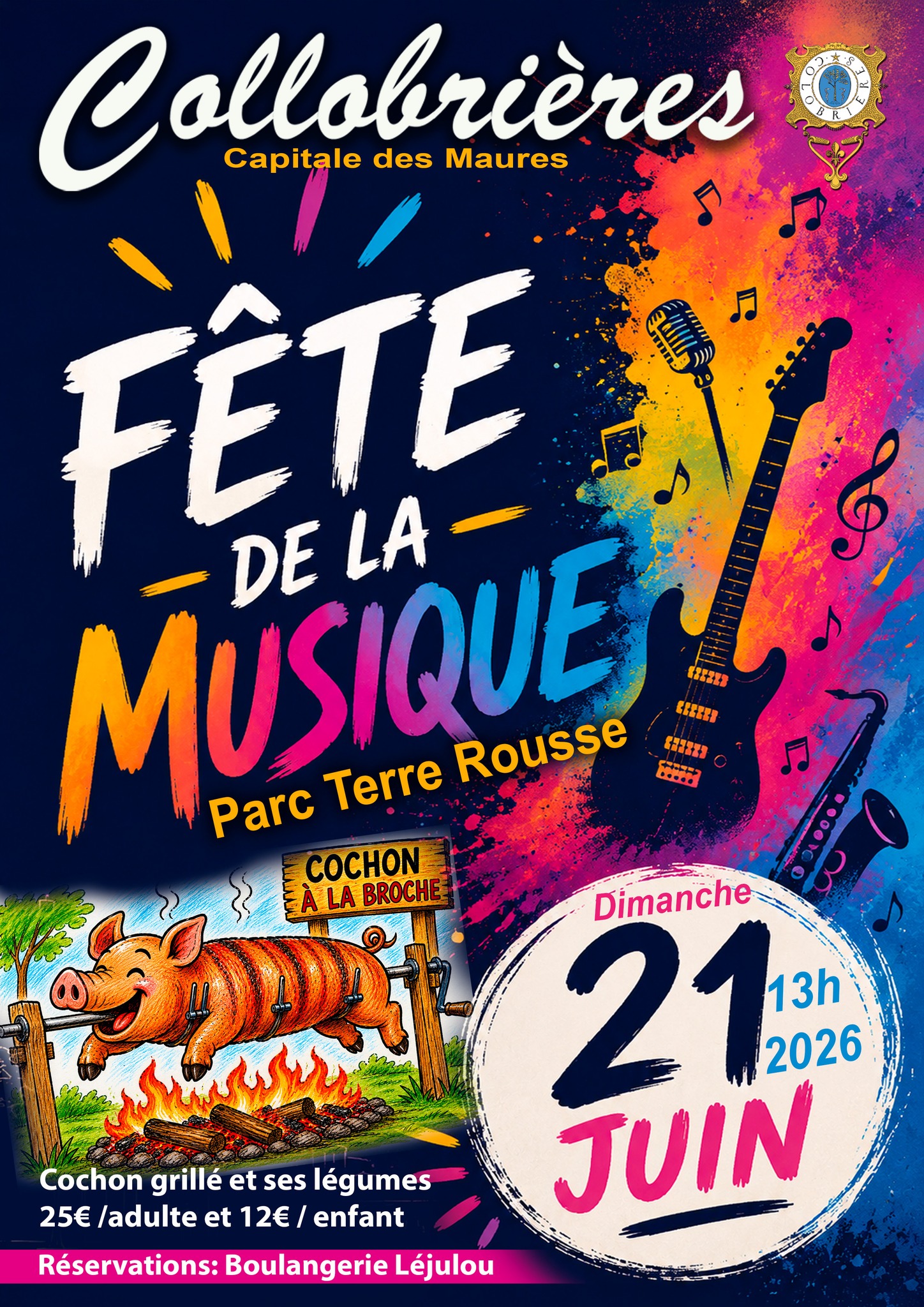 F�te de la musique � Collobri�res
