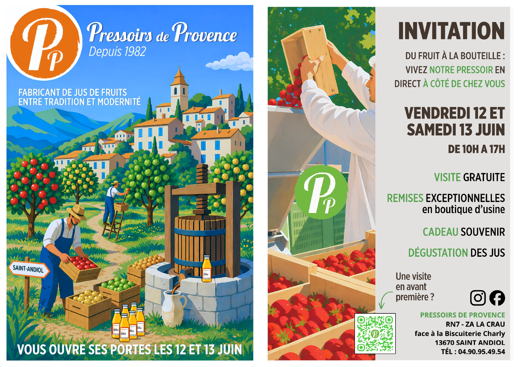 Journ�es Portes Ouvertes : Pressoir de Provence