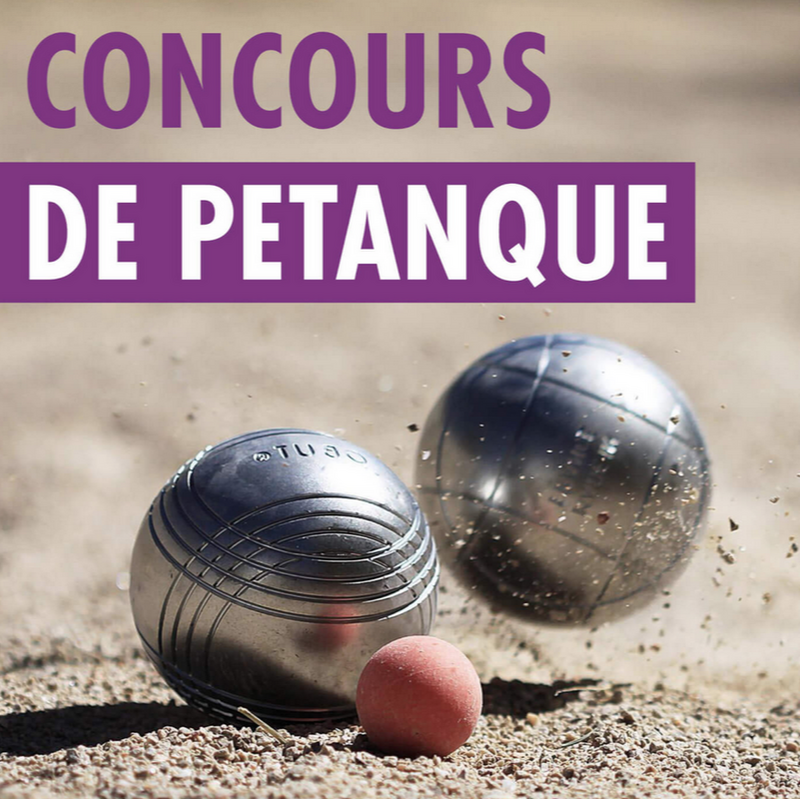 Concours de p�tanque � Peyruis