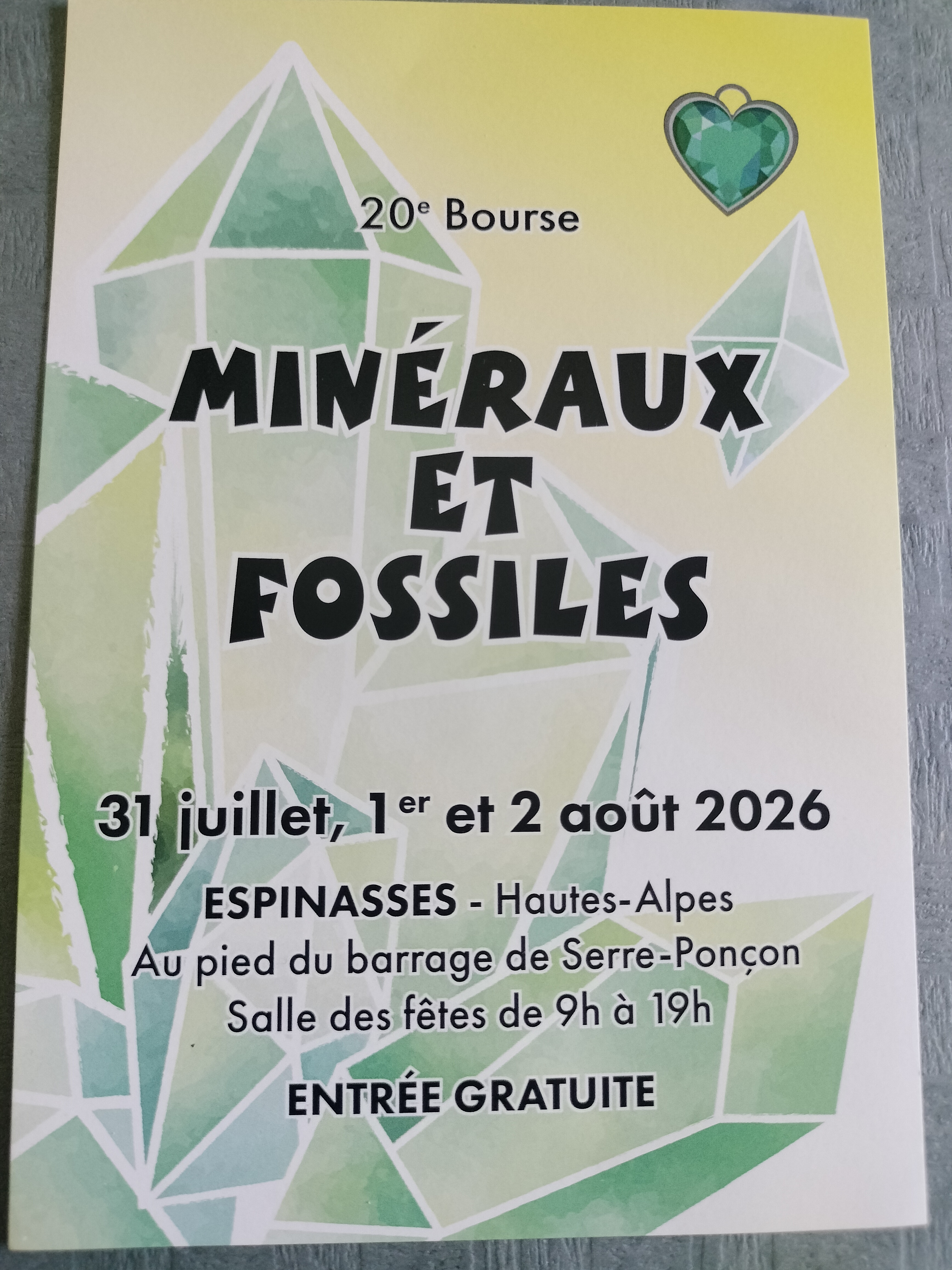 Salon des min�raux et fossiles