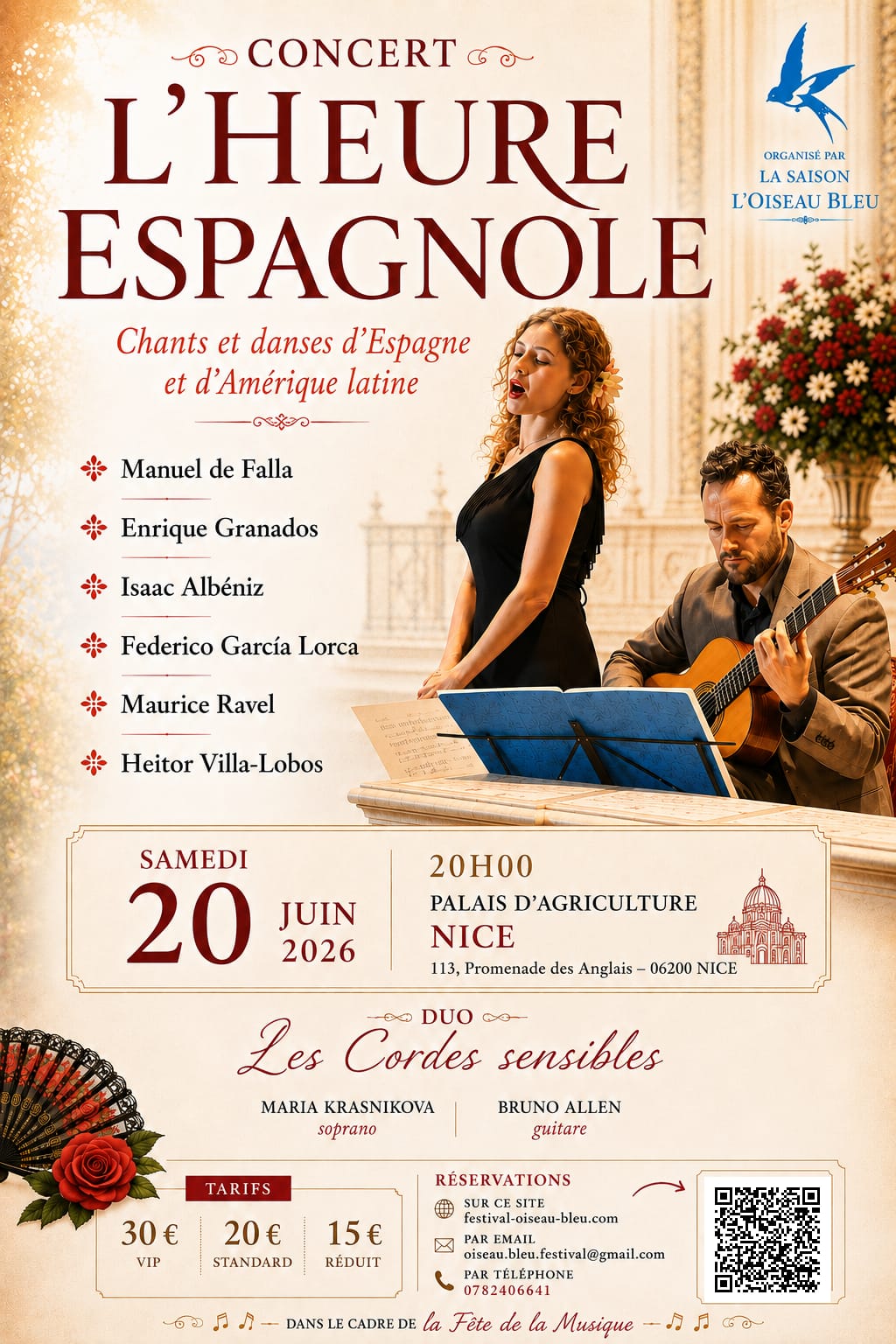 L'Heure Espagnole - Chants et danses d'Espagne et d'Am�rique latine