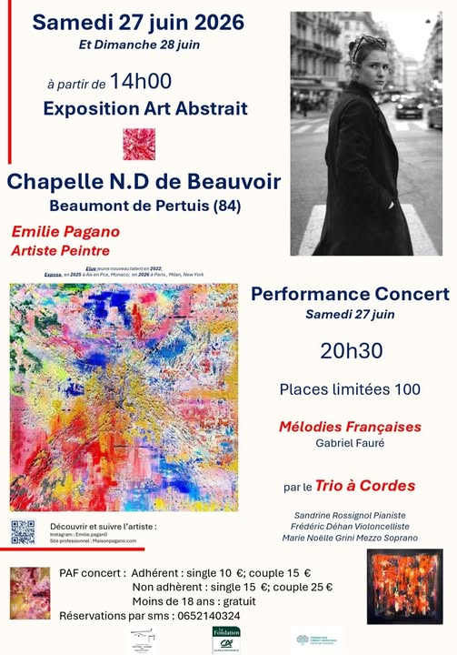 Exposition Art Abstrait � Beaumont de Pertuis