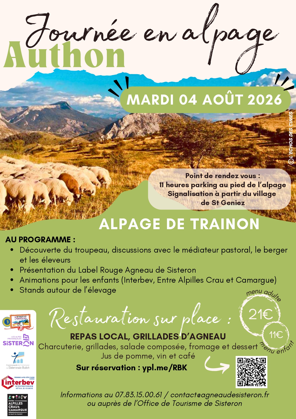 Journ�e en alpage
