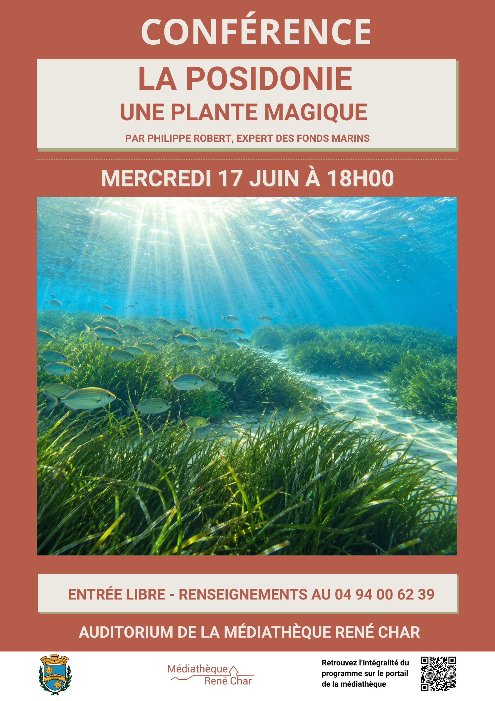 Conf�rence : La posidonie, une plante magique