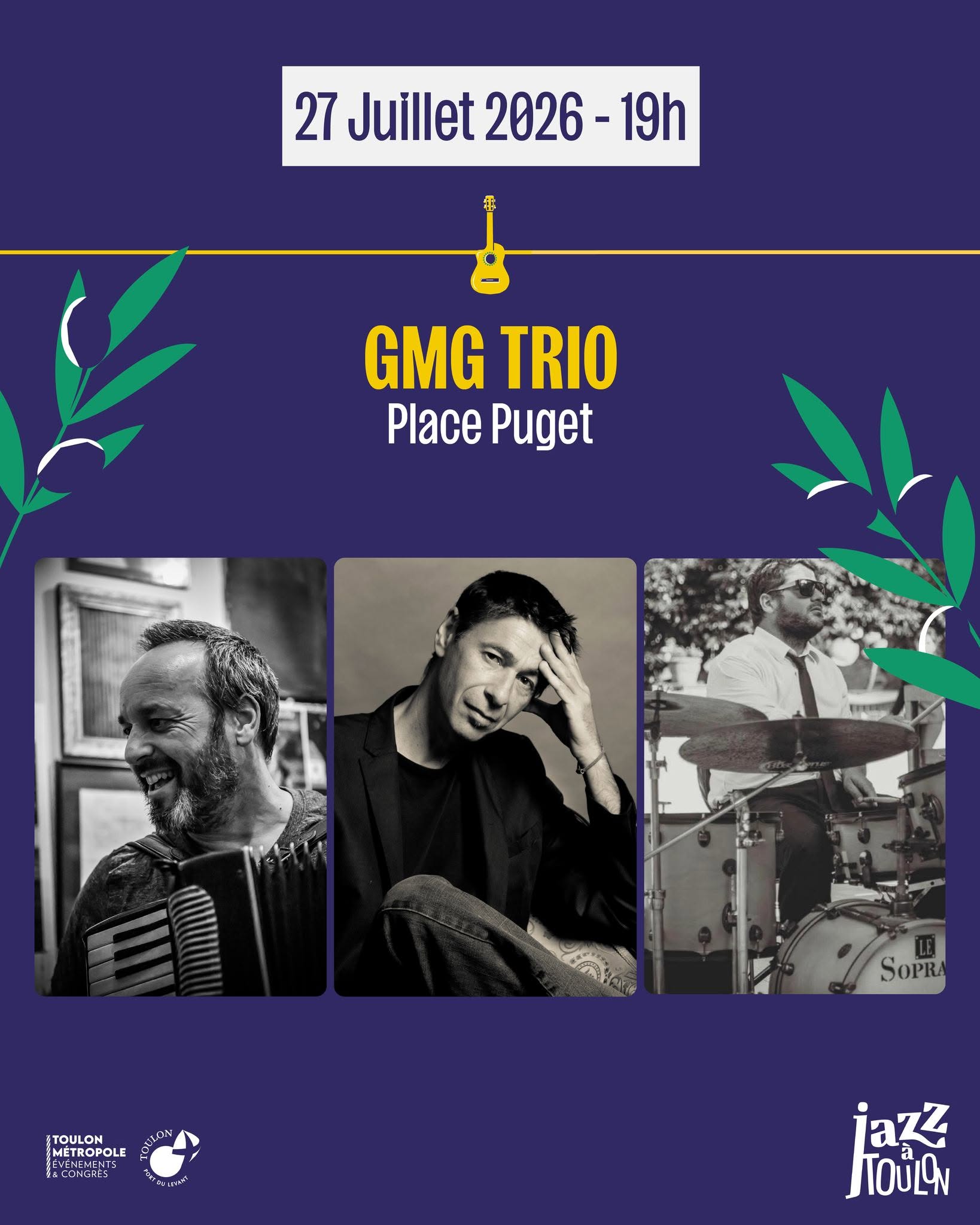 Concert - GMG Trio - Le 