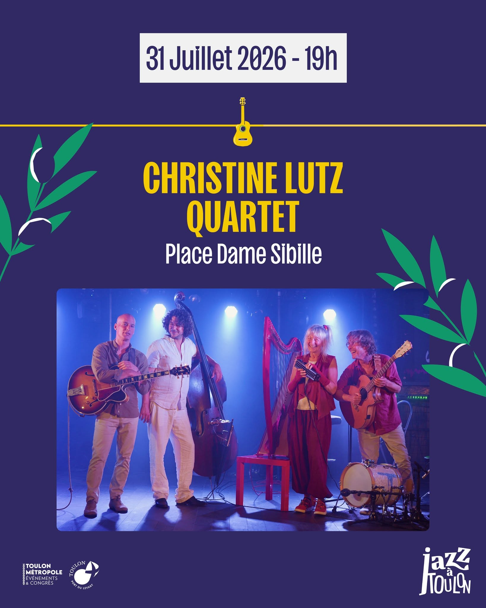 Concert - Christine Lutz Quartet - Le 