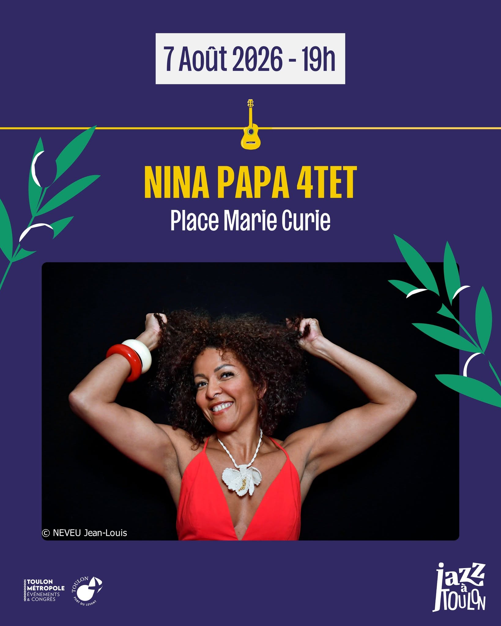 Concert - Nina Papa Quartet - Le 