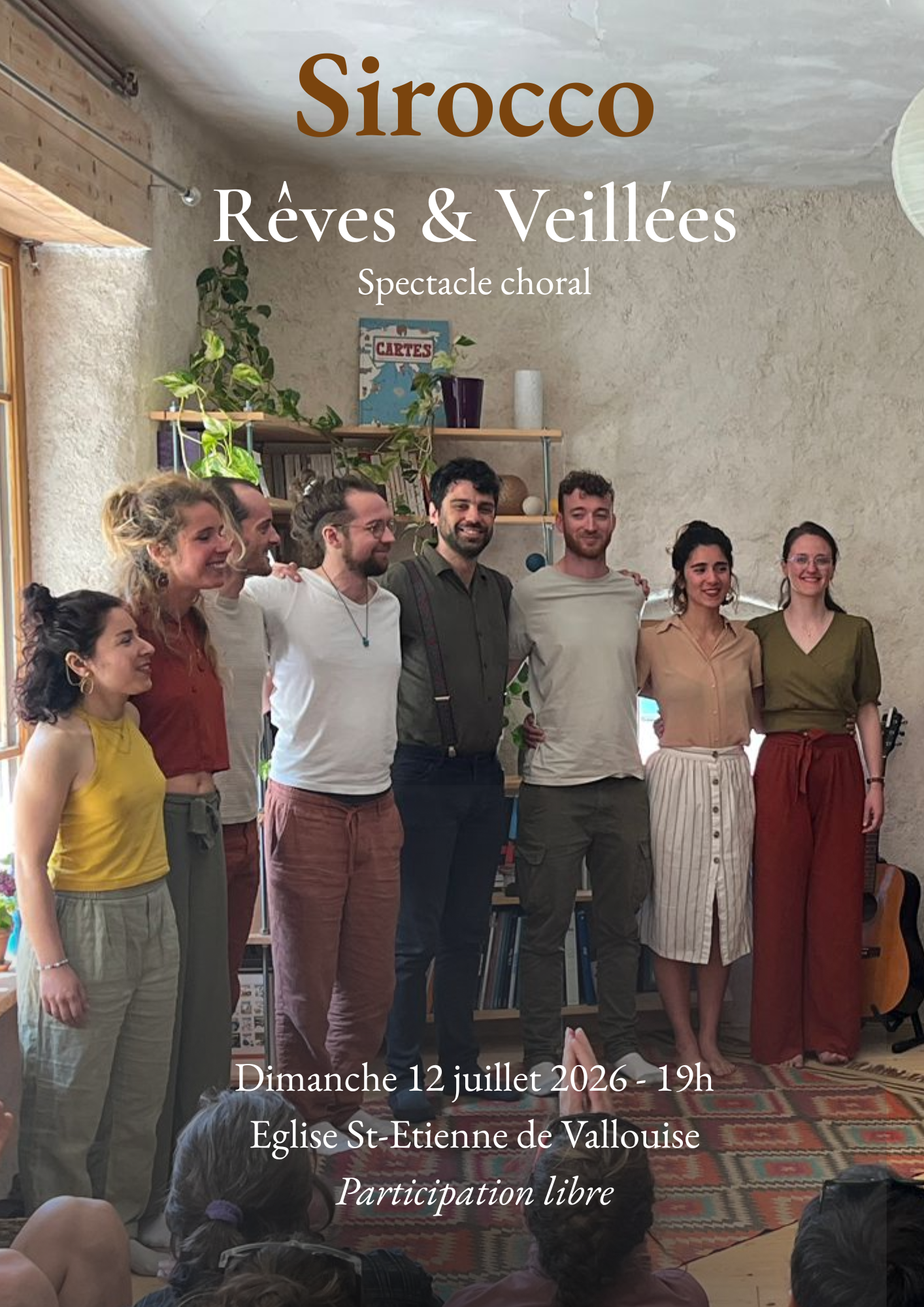 Concert � capella : Choeur Sirocco