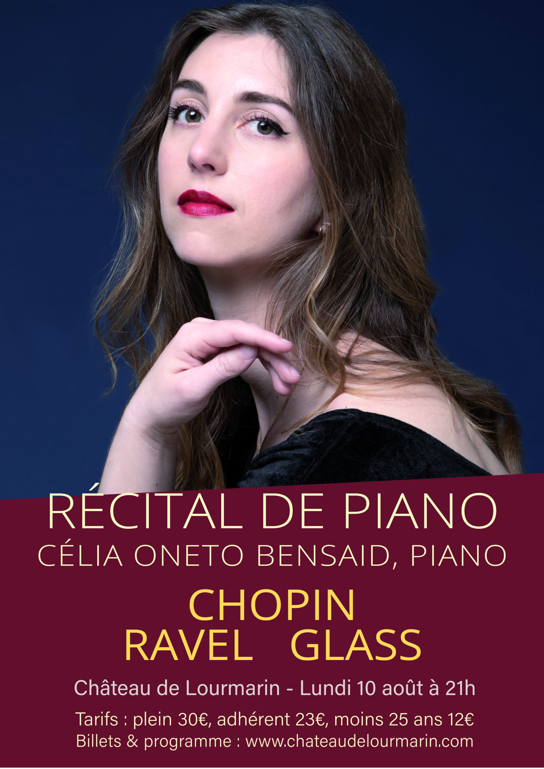 R�cital de piano - C�lia Oneto Bensaid