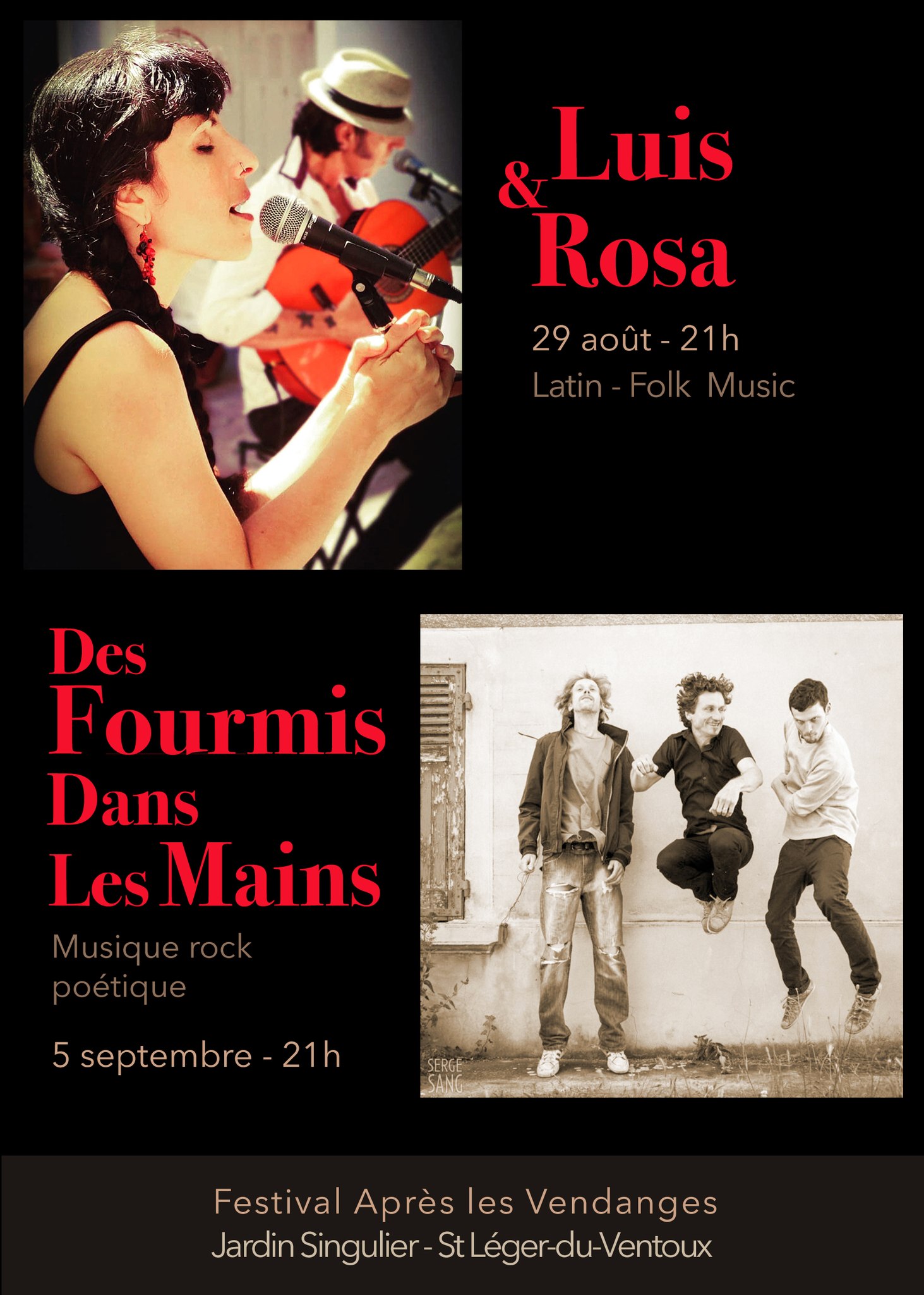 Concert 'Luis & Rosa' - Festival Apr�s les Vendanges