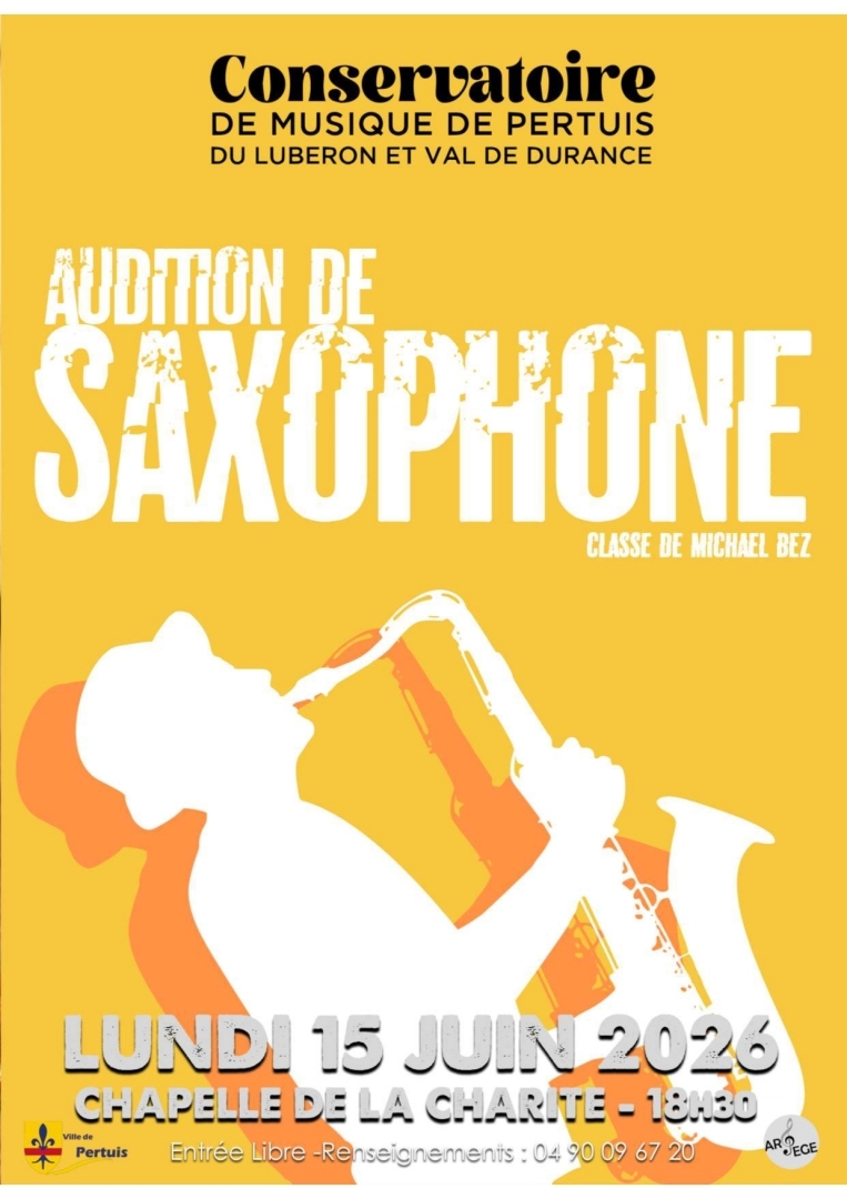 Audition de saxophone