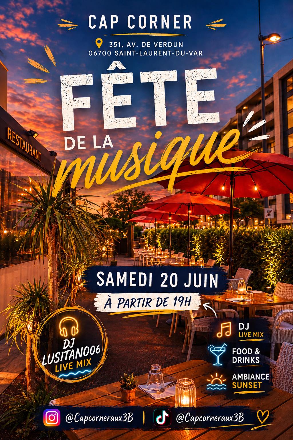 F�te de la musique - Cap Corner