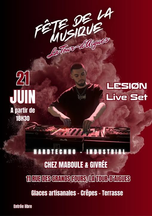 F�te de la musique -Maboule & Givr�e - � La Tour d'Aigues