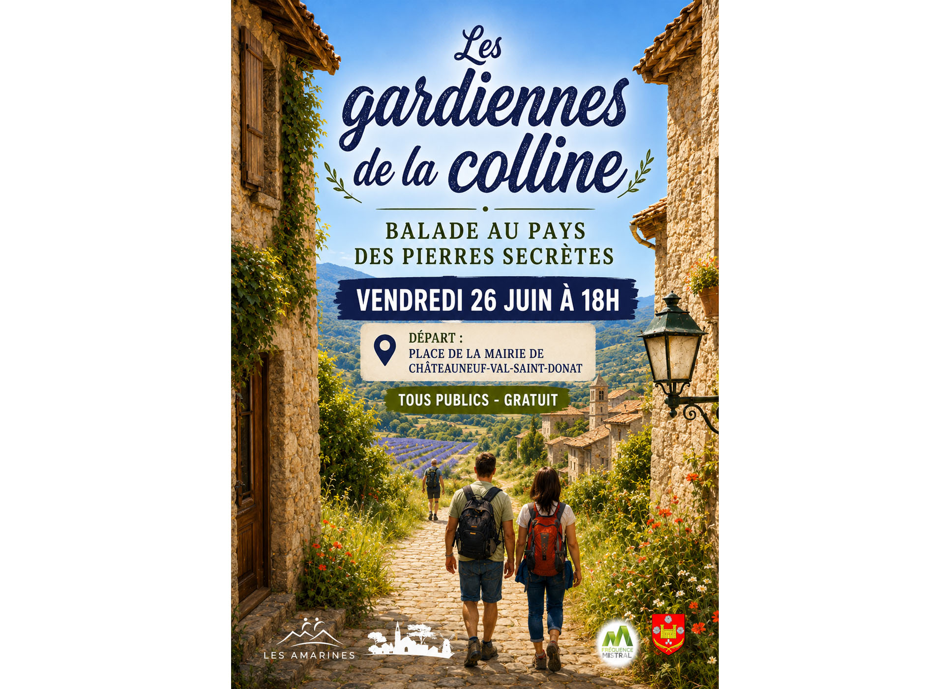 Les gardiennes de la colline - Balade au pays des pierres secr�tes