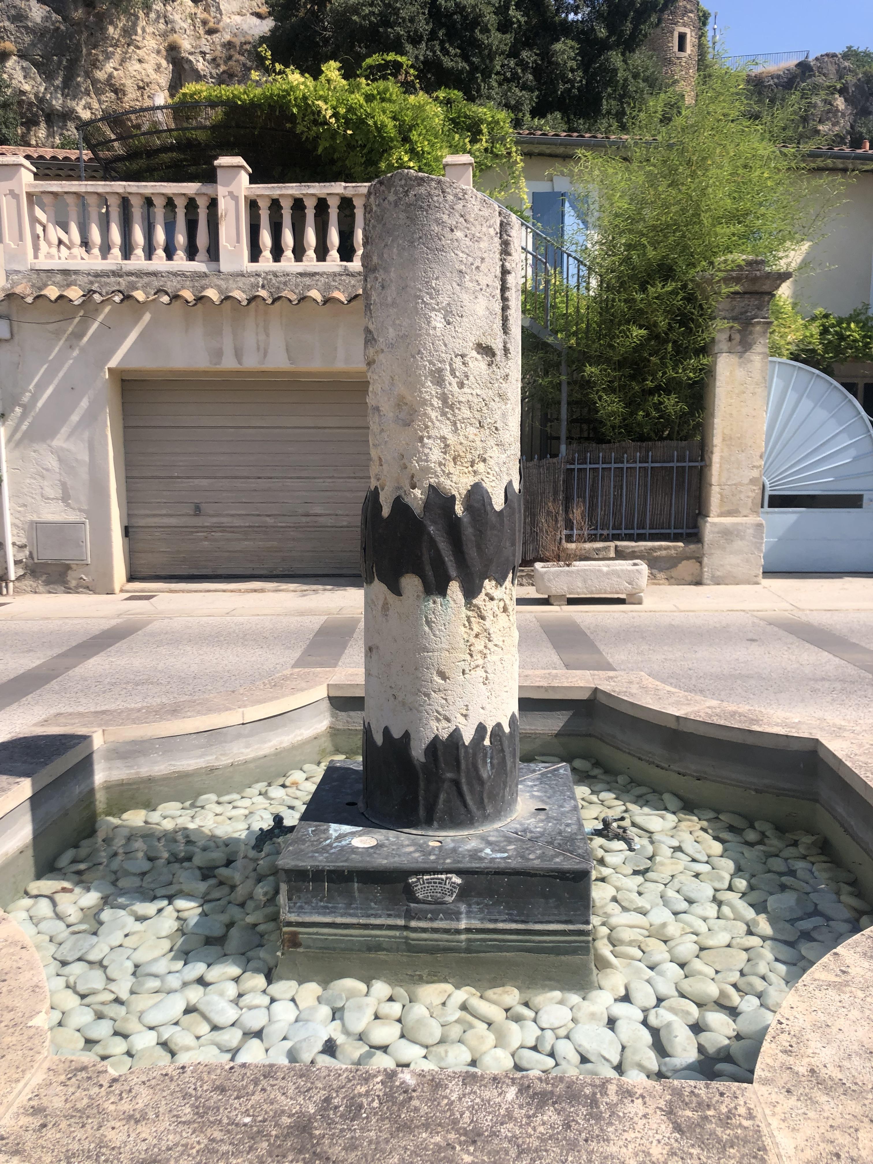 Remise en eau des fontaines d'Alleins
