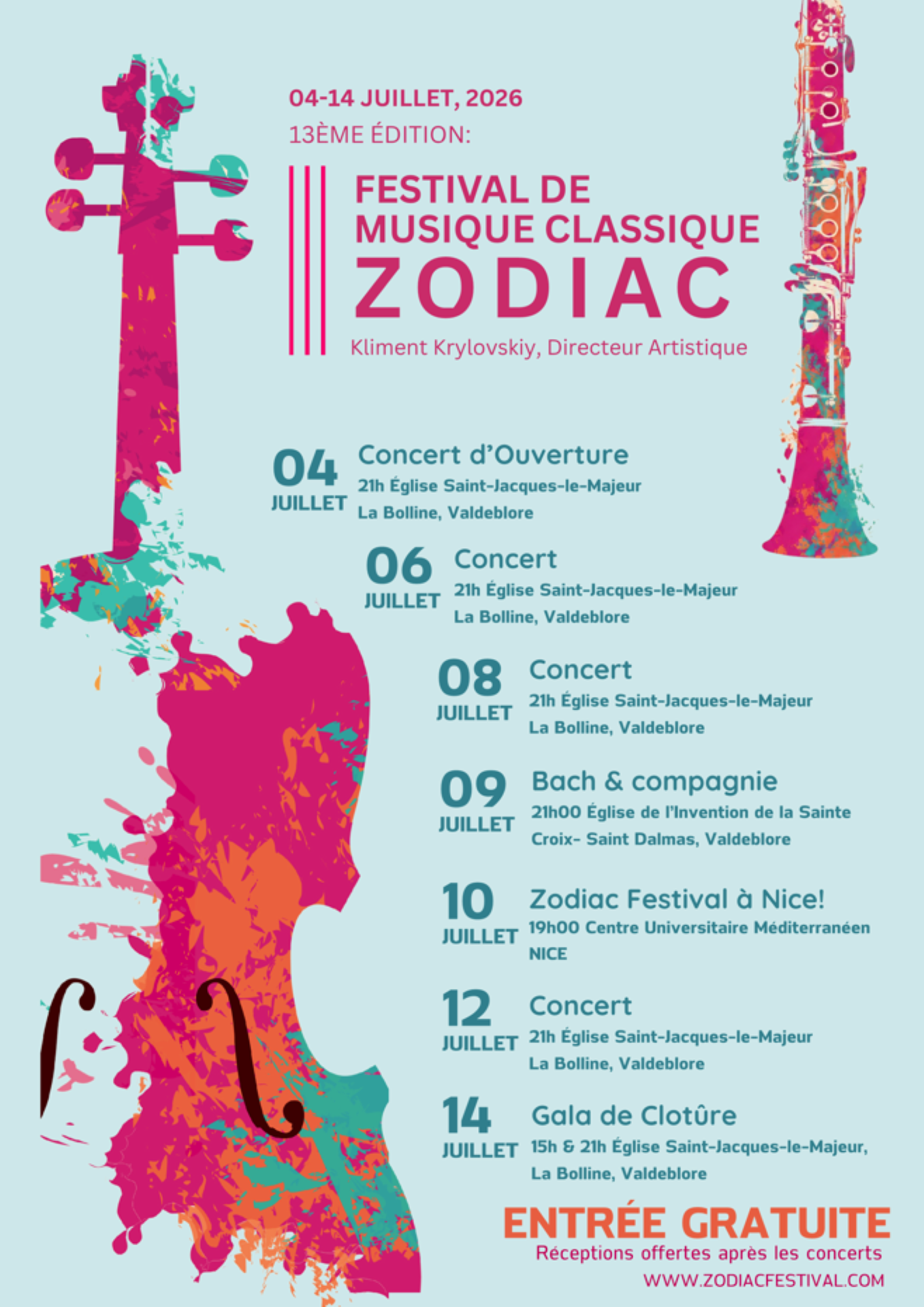 Festival Zodiac Music Academy � NICE