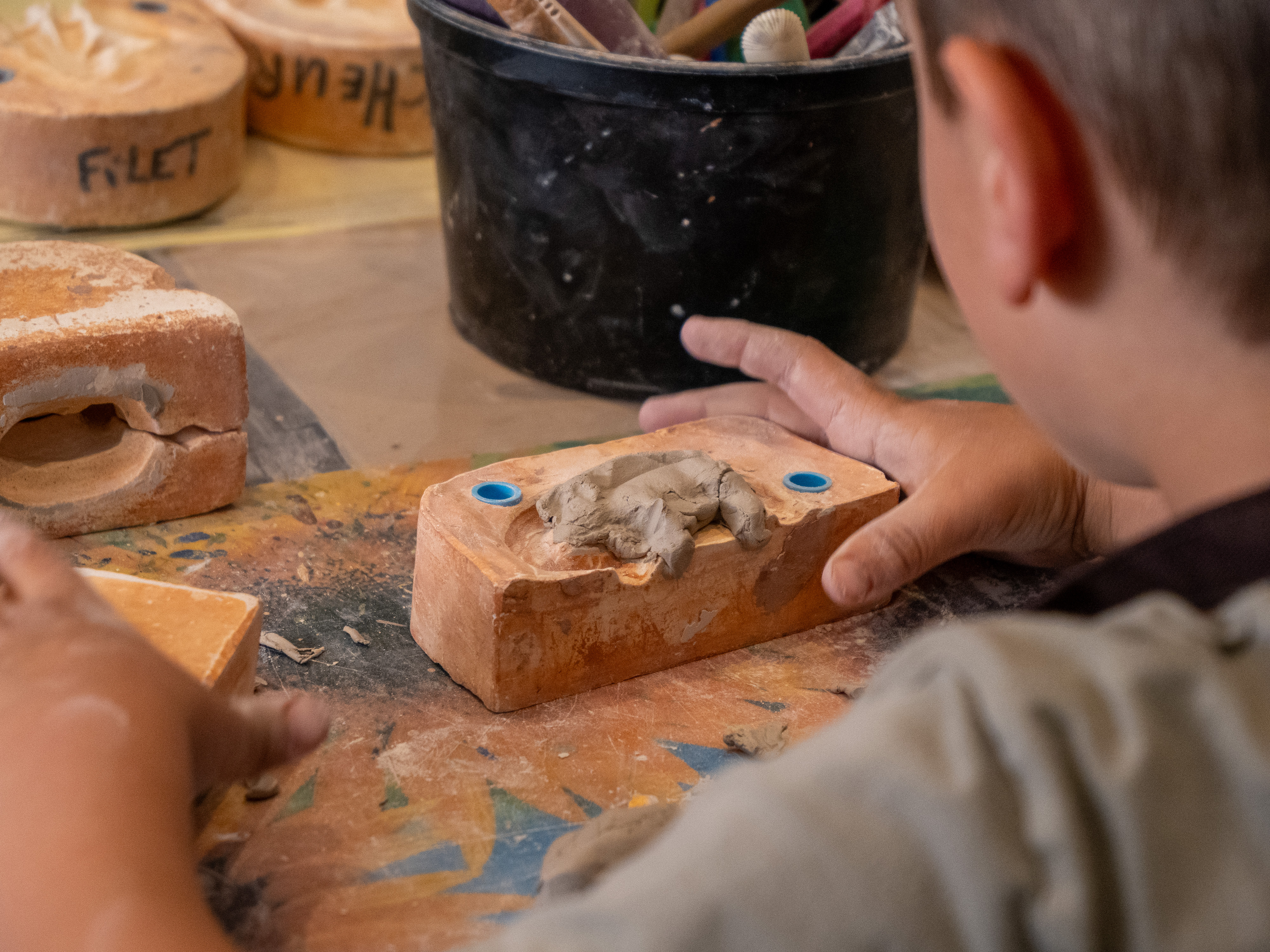 Ateliers de modelage de l'argile