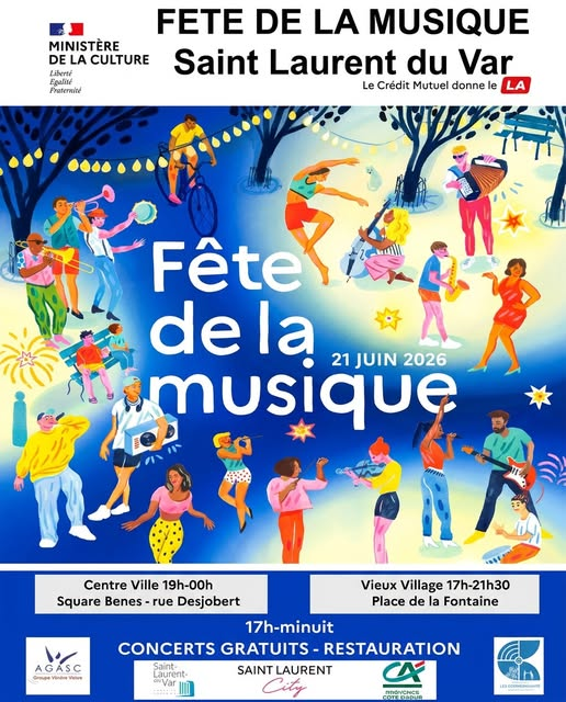 F�te de la musique � Saint-Laurent-du-Var 2026