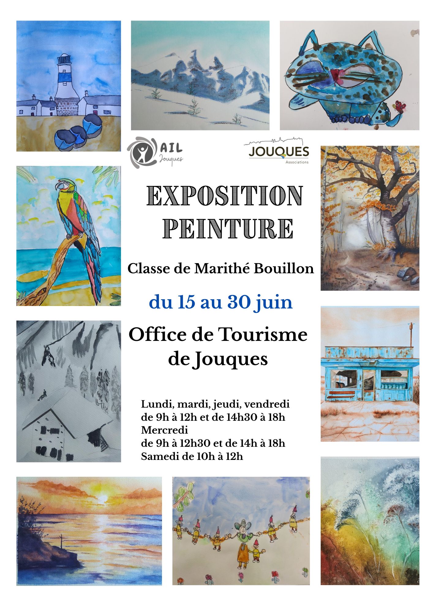 Exposition peinture des enfants