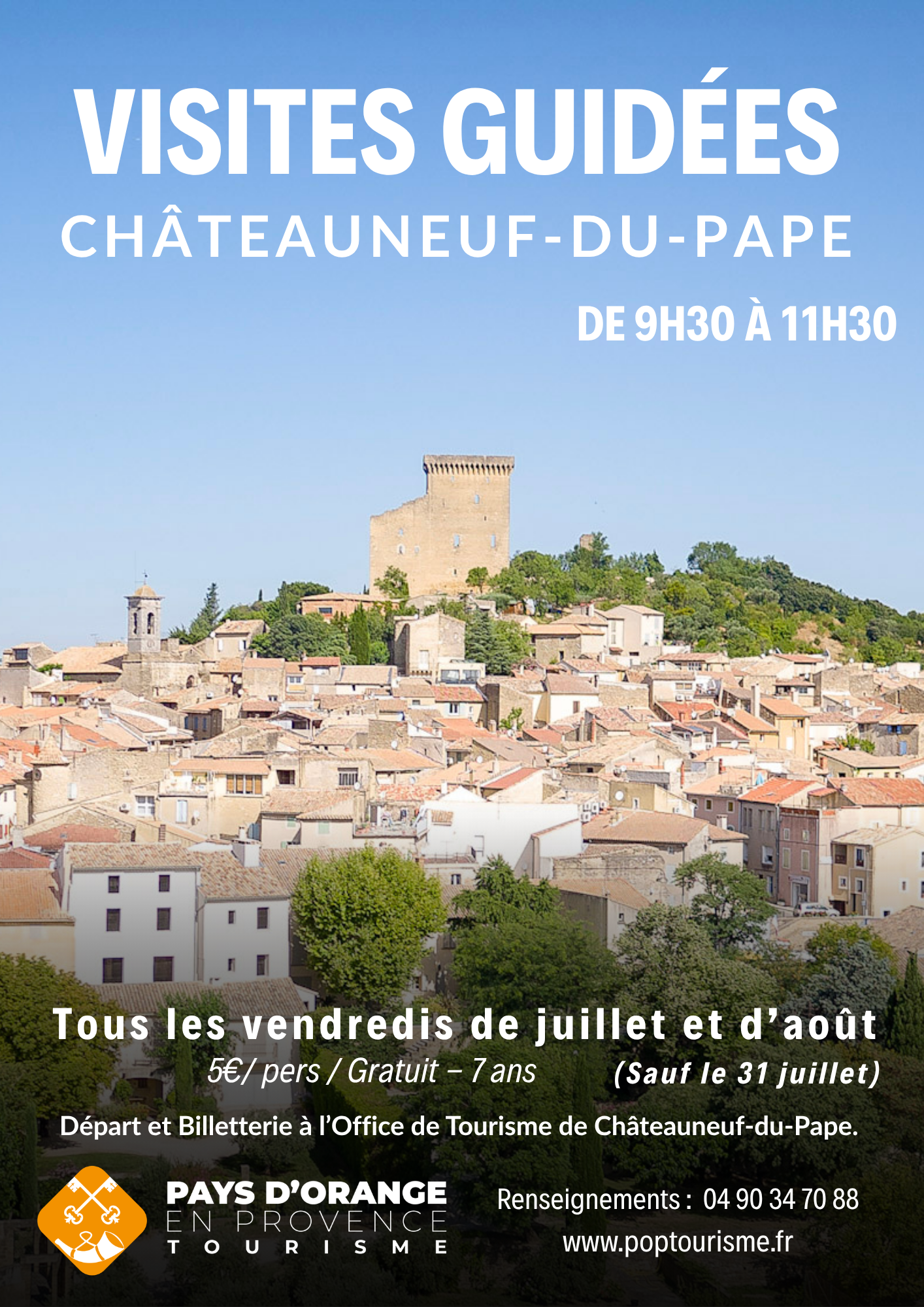 Visites guid�es de l'�t� � Ch�teauneuf-du-Pape
