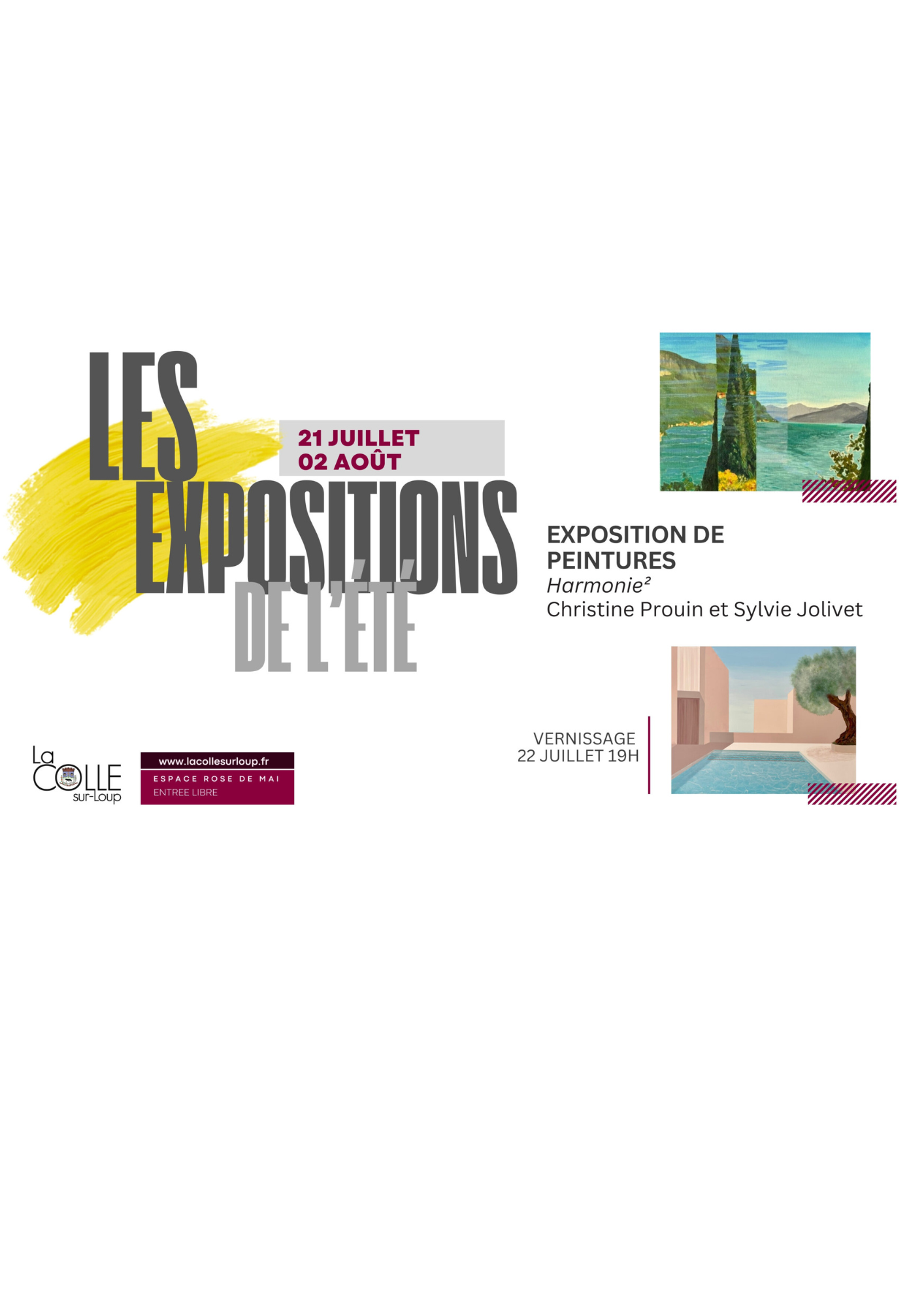 LES EXPOSITIONS DE L�ETE - Harmonie�