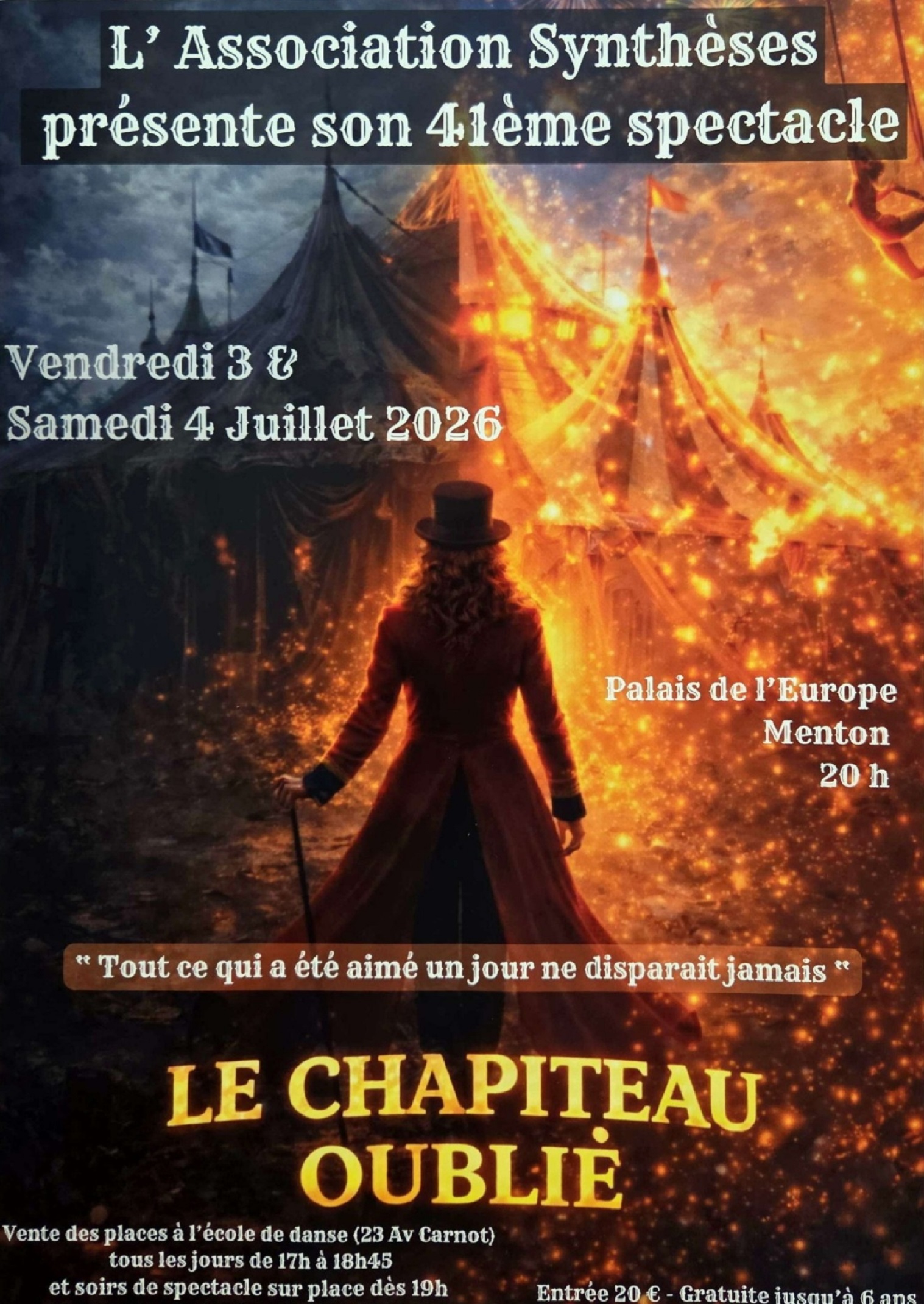Spectacle : 