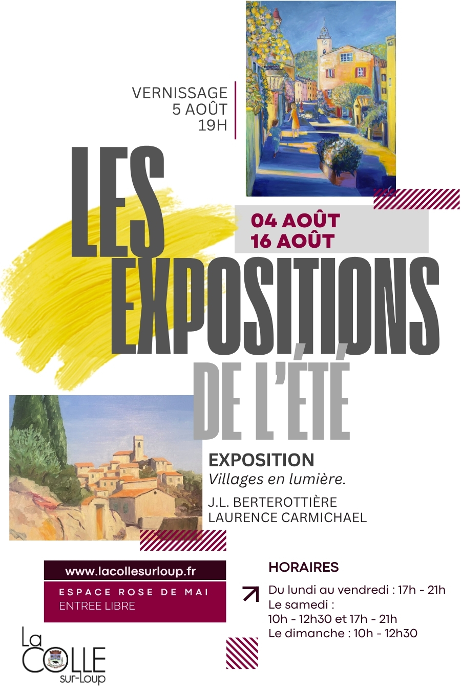 LES EXPOSITIONS DE L�ETE - Villages en lumi�res