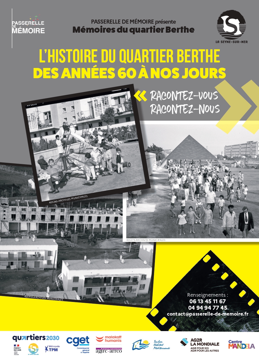 Rencontres et tournage M�moires du quartier Berthe